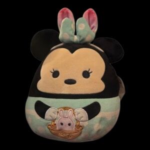 Disney Squishmallow Easter Minnie Mouse Bunny 12" -NWT